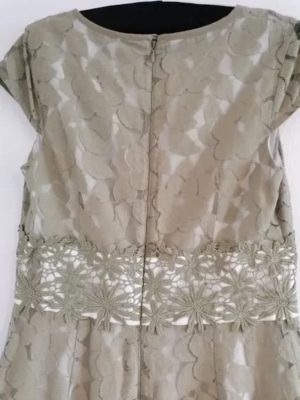 Next Womens dress 12  occasion dress Fully Lined Intricate Lace detail new - Picture 11 of 12